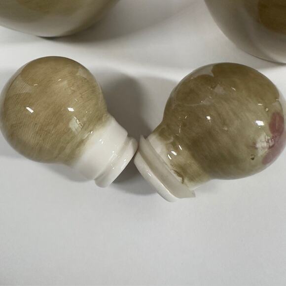 Tabletops Unlimited Bora Bora (2) Oil Or Vinegar Cruet and Stopper Palm Trees - Picture 12 of 16